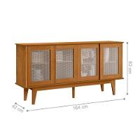 Buffet Sala De Jantar Sevilha 4 Portas Nature - 2