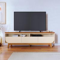 Bancada Para Tv 75 Polegadas Orion Cinamomo Off White - 1