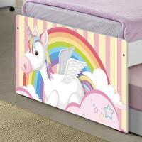 Bicama Juvenil Adesivada Unicórnio Meigo Com Colchões - 5