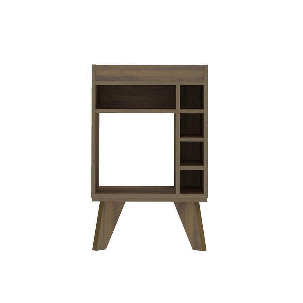 Bar Aparador Tampo Em Espelho Raccoon Pinho - 5