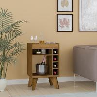 Bar Aparador Tampo Em Espelho Raccoon Pinho - 1