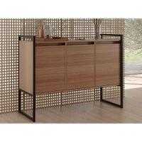 Buffet 3 Portas Rouxe Montana Conjunto 2 Unidades - 5