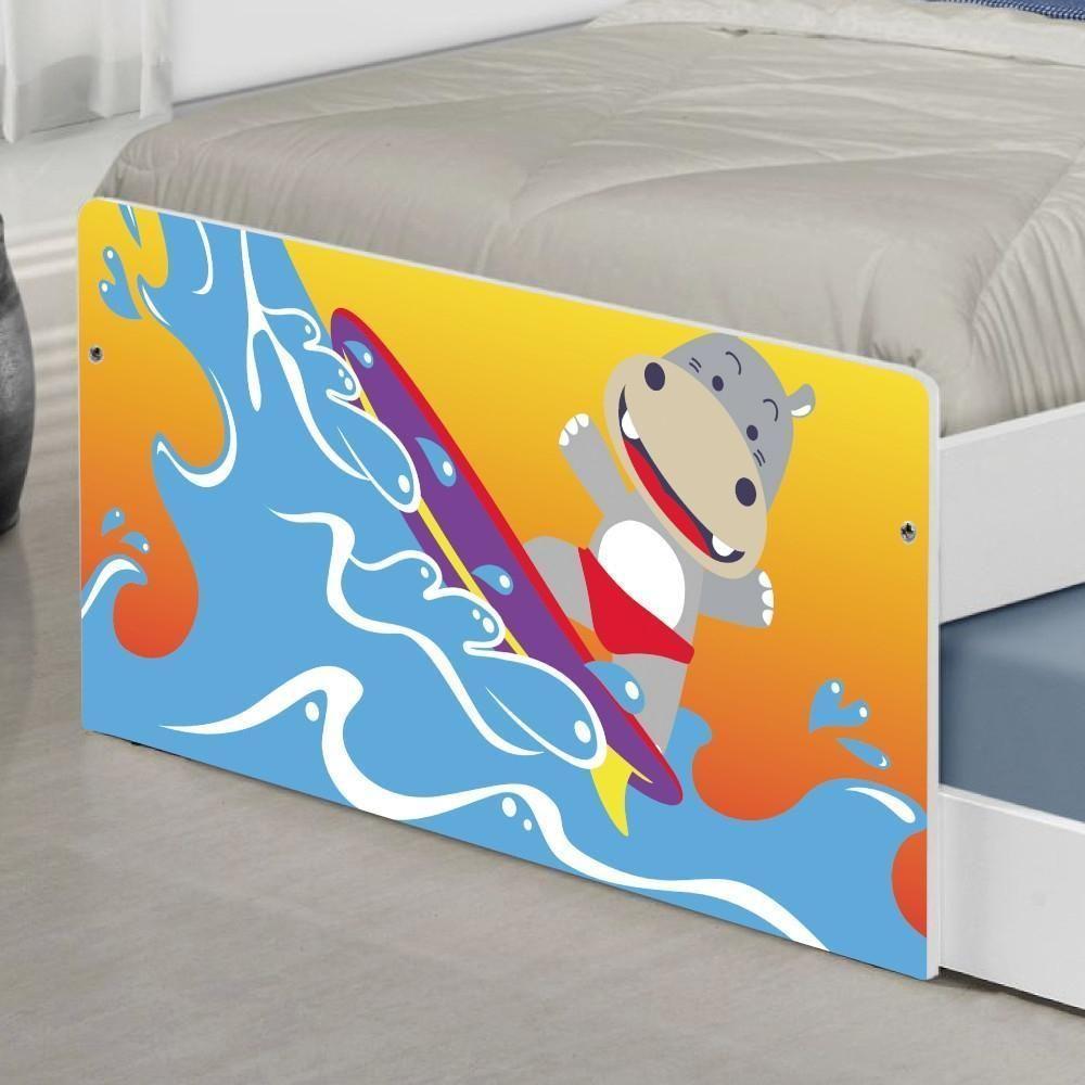 Bicama Juvenil Adesivada Surfista Com Colchões - 5