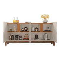 Buffet Agnes Off White-cedro 4 Portas Com Detalhe Curvo - 3