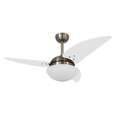 Ventilador de Teto Casa H Volare Class 3 Velocidades Branco com Exaustão 220V