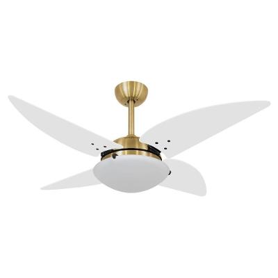 Ventilador de Teto Casa H Volare Quad Branco com 4 Pás e 3 Velocidades 110V