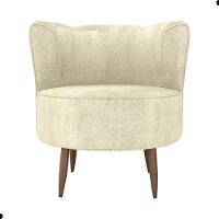 Poltrona Decorativa Para Sala Amapá Boucle Natural - 3