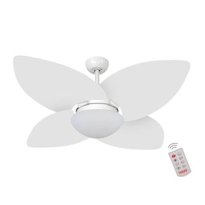 Ventilador De Teto Dormamu Branco Fosco 4 Pás Branco 220V Com Controle