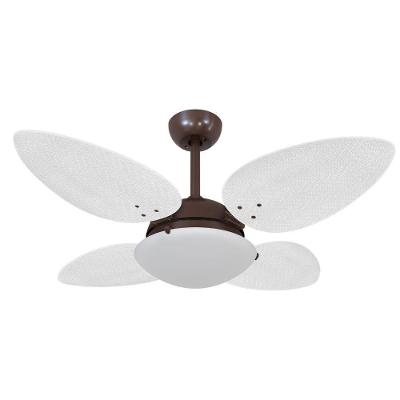 Ventilador de Teto Casa H Volare Petalo Palmae Branco 3 Velocidades Silencioso 110V