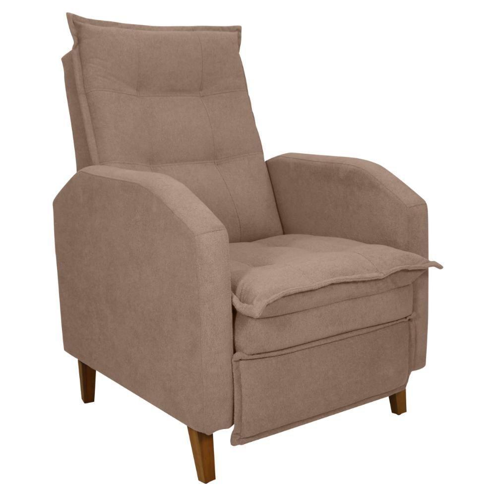 Poltrona Reclinável Leeds Boucle Marrom - 3