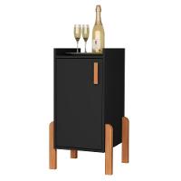 Armário Com 1 Porta Montevarchi Preto - 2