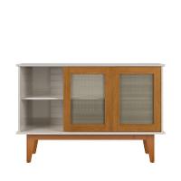 Buffet Aparador Sporting 3 Portas Off White Nature - 3