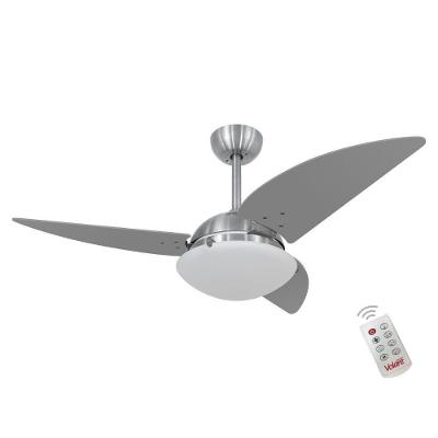 Ventilador de Teto Casa H Volare Class Titanio Branco com Controle Remoto 220V