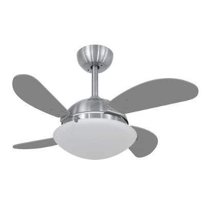 Ventilador de Teto Casa H Volare Fly Mini Titanio Cinza 3 Velocidades 110V