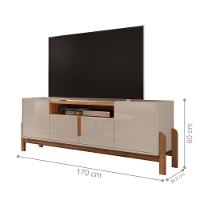 Rack Para Tv Sue Off White Cedro 4 Portas - 2