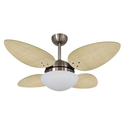 Ventilador de Teto Casa H Volare Petalo Palmae Bronze 3 Velocidades 220V