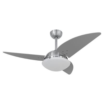 Ventilador de Teto Casa H Volare Class Titanio Prata com 3 Velocidades 110V