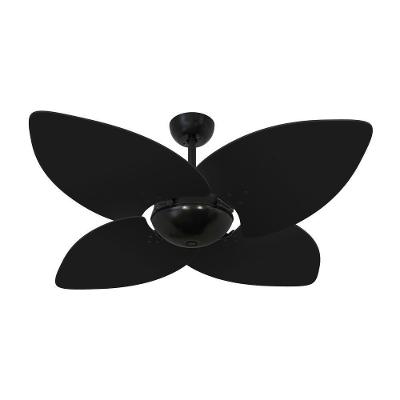 Ventilador De Teto Dormamu Nero Office 4 Pás Preto 110V