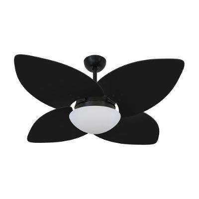 Ventilador de Teto Casa H Dormamu Nero 120cm 4 Pás 3 Velocidades Preto 110V