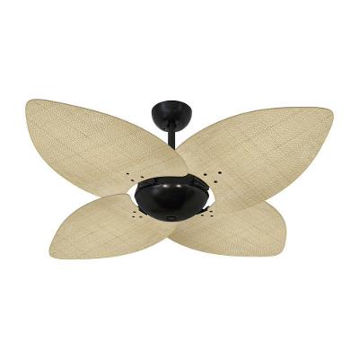 Ventilador de Teto Casa H Dormamu Nero Office 4 Pás 3 Velocidades Bege 120cm 110V