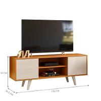 Rack 2 Portas Havana Cinamomo Off White - 3