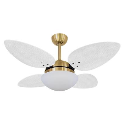 Ventilador de Teto Casa H Volare Petalo Palmae Branco com 3 Velocidades 110V