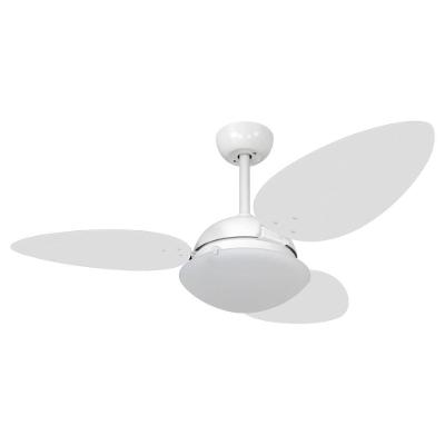 Ventilador de Teto Casa H Volare Petalo Tri Branco 3 Velocidades para Uso Doméstico 110V
