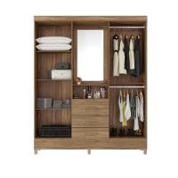 Conjunto Quarto Guarda Roupa E Comoda Arezzo Amendola - 6