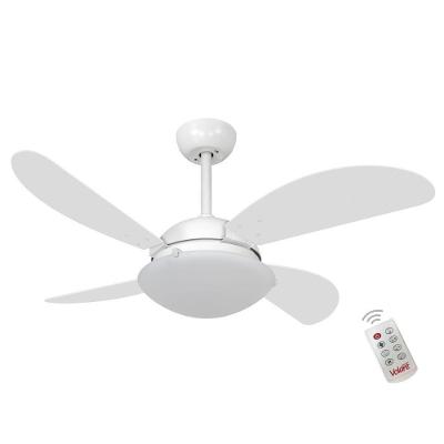 Ventilador de Teto Casa H Volare Fly Branco com Controle Remoto 3 Velocidades 220V