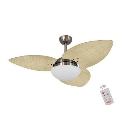 Ventilador de Teto Casa H 3 Pás 3 Velocidades Bronze Dormamu com Controle Remoto 220V