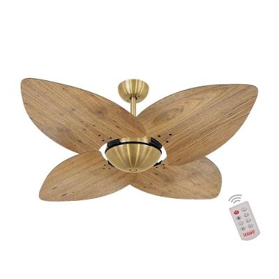 Ventilador de Teto Casa H Dormamu Office 4 Pás 3 Velocidades Marrom 120cm 220V