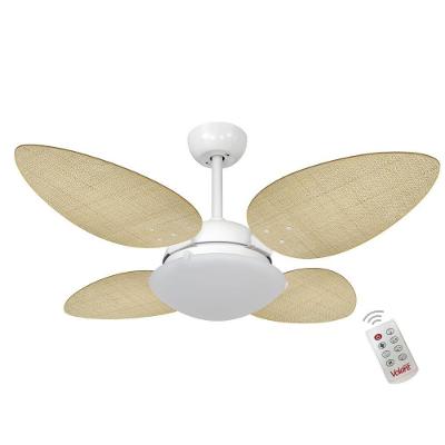 Ventilador Volare P Palmae Natural 110V E Controle Remoto
