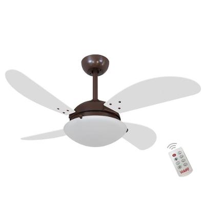 Ventilador de Teto Casa H Volare Fly Branco com Controle Remoto 3 Velocidades 110V