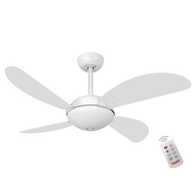 Ventilador de Teto Casa H Volare Fly Off Branco 3 Velocidades com Controle Remoto 220V