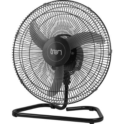 Ventilador de Mesa Oscilante Casa H 140W Hélice 45cm 3 Pás Preto Bivolt