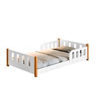 Mini Cama Infantil Com Grade Mimo Branca - 1
