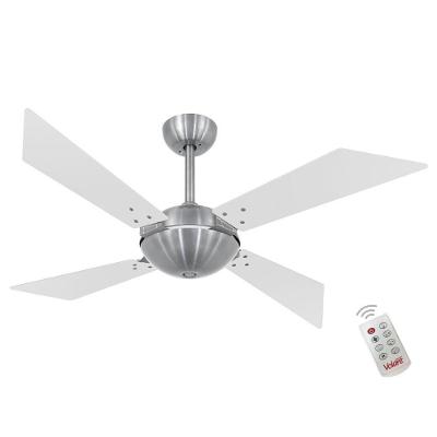 Ventilador de Teto Casa H Volare Tech Off Branco 3 Velocidades com Controle Remoto 110V