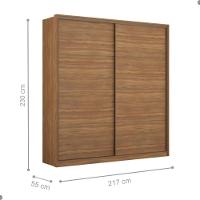 Conjunto Quarto Guarda Roupa E Comoda Napolis Amendola - 2