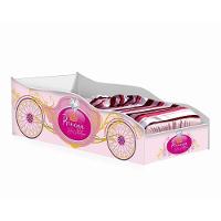 Cama Infantil Génova Rosa Com Colchão - 3