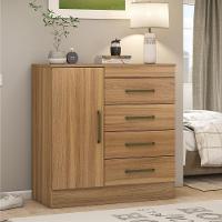 Conjunto Quarto Guarda Roupa E Comoda Terni Amendola - 2