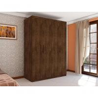Guarda Roupa Miami Com Quatro Portas Malbec - 5