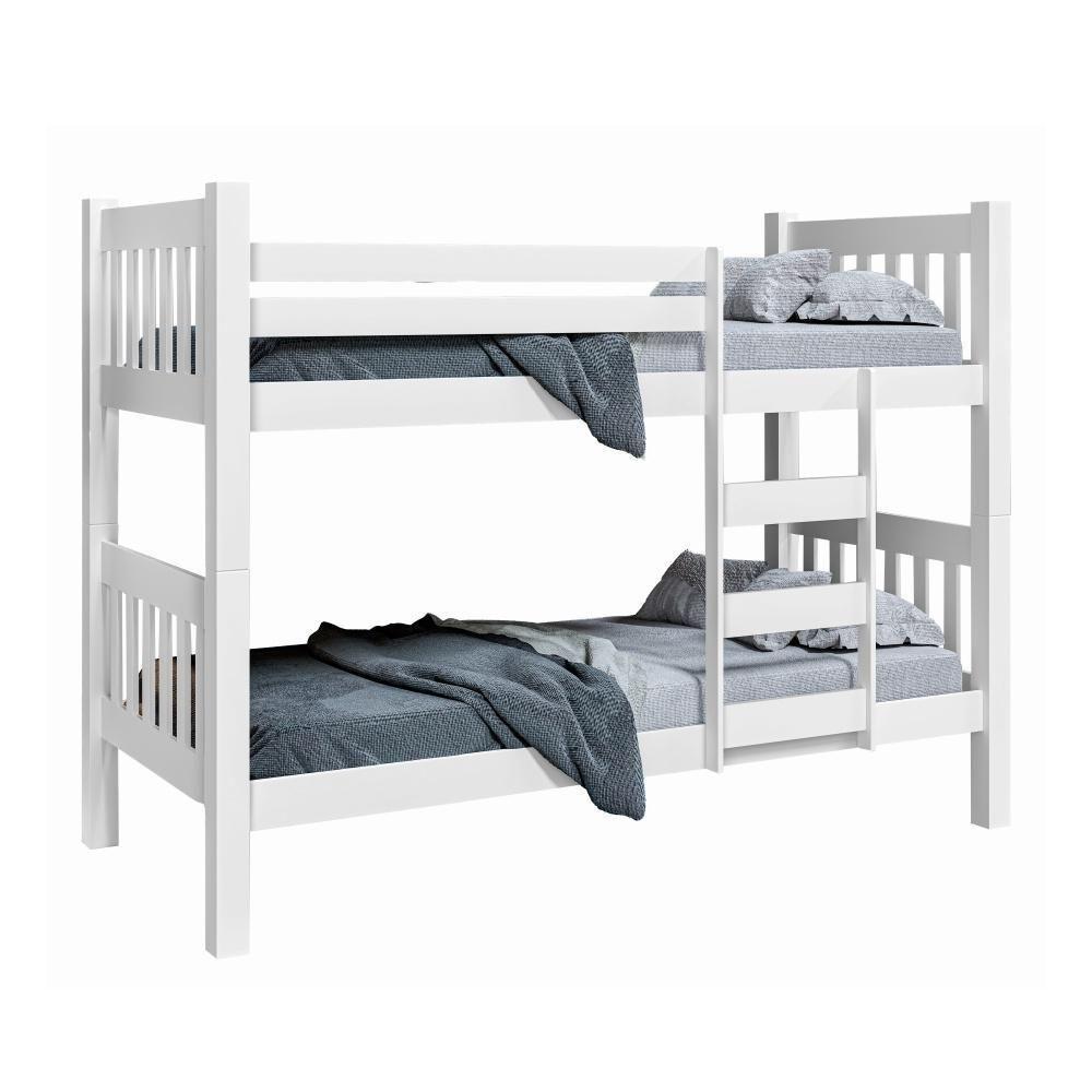 Beliche Gael Solteiro Com Escada Branco - 4