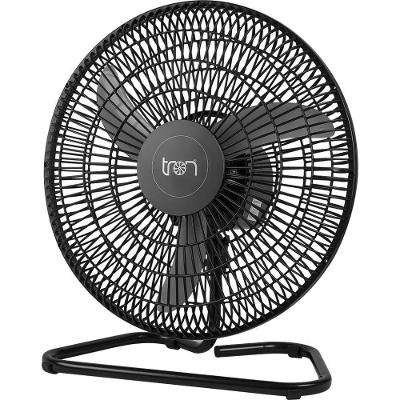 Ventilador de Mesa Oscilante Casa H 140W 50cm 3 Pás 3 Velocidades Preto 220V
