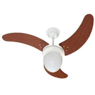 Ventilador de Teto Casa H 130W 3 Pás 3 Velocidades Branco Búzios 220V