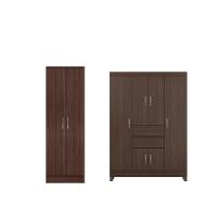 Conjunto Guarda Roupa 6 Portas E Sapateira Toledo Cafe Touch - 3