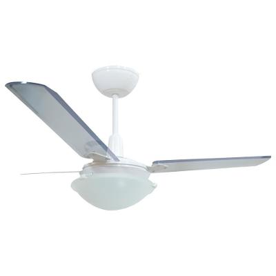 Ventilador de Teto Casa H 130W 98cm 3 Pás 3 Velocidades Branco Unions 220V