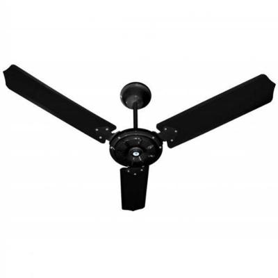 Ventilador de Teto Casa H 130W 98cm 3 Pás 3 Velocidades Preto 220V