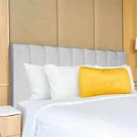 Cabeceira Para Cama Box Casal London Com 140cm Em Linho Cinza - 2