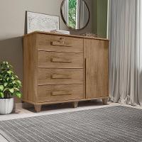 Cômoda Com 4 Gavetas Lyons Cinamomo - 1