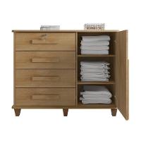 Cômoda Com 4 Gavetas Lyons Cinamomo - 4